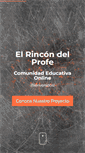 Mobile Screenshot of elrincondelprofe.org